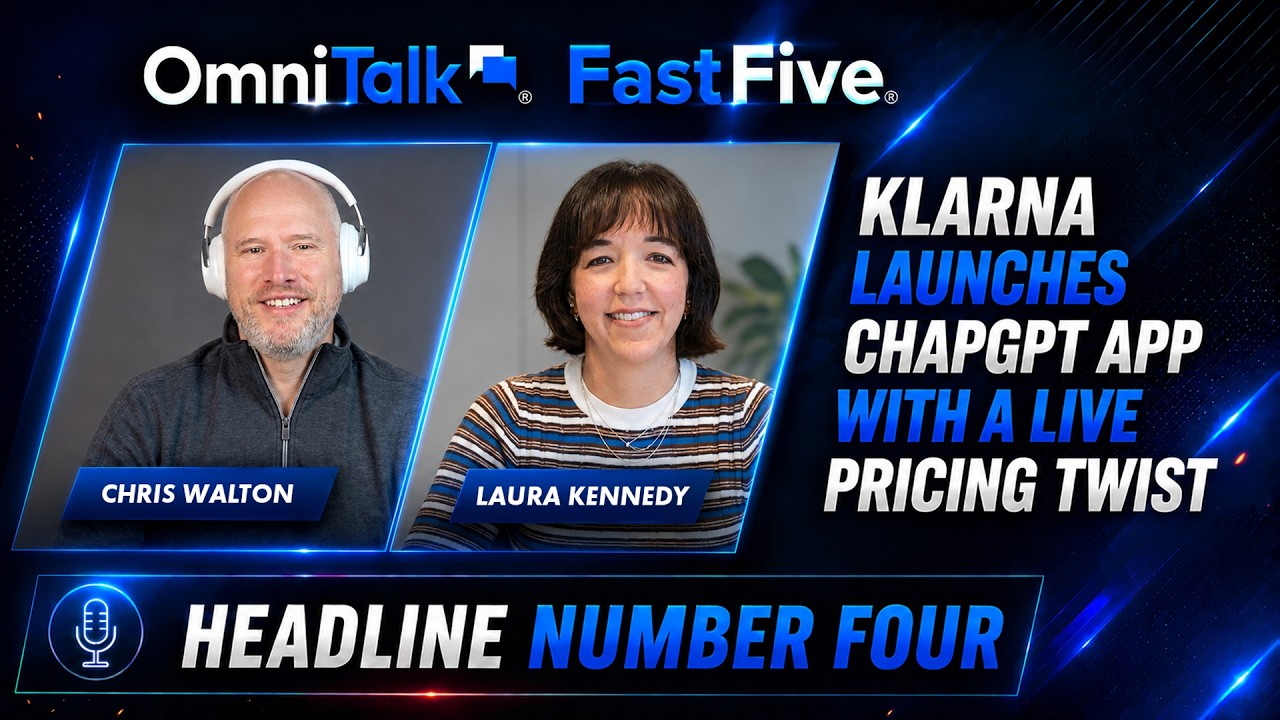Klarna Launches ChatGPT App With A Live Pricing Twist | Fast Five Shorts