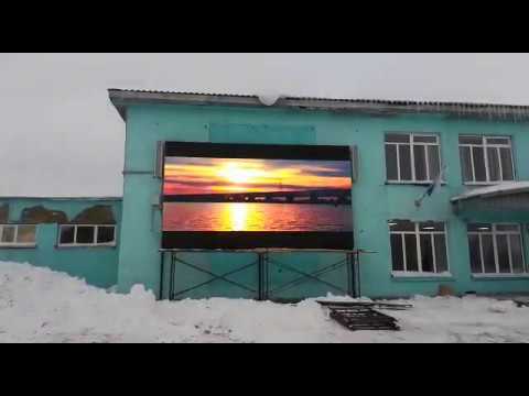 Примеры работ "Видеоэкраны"