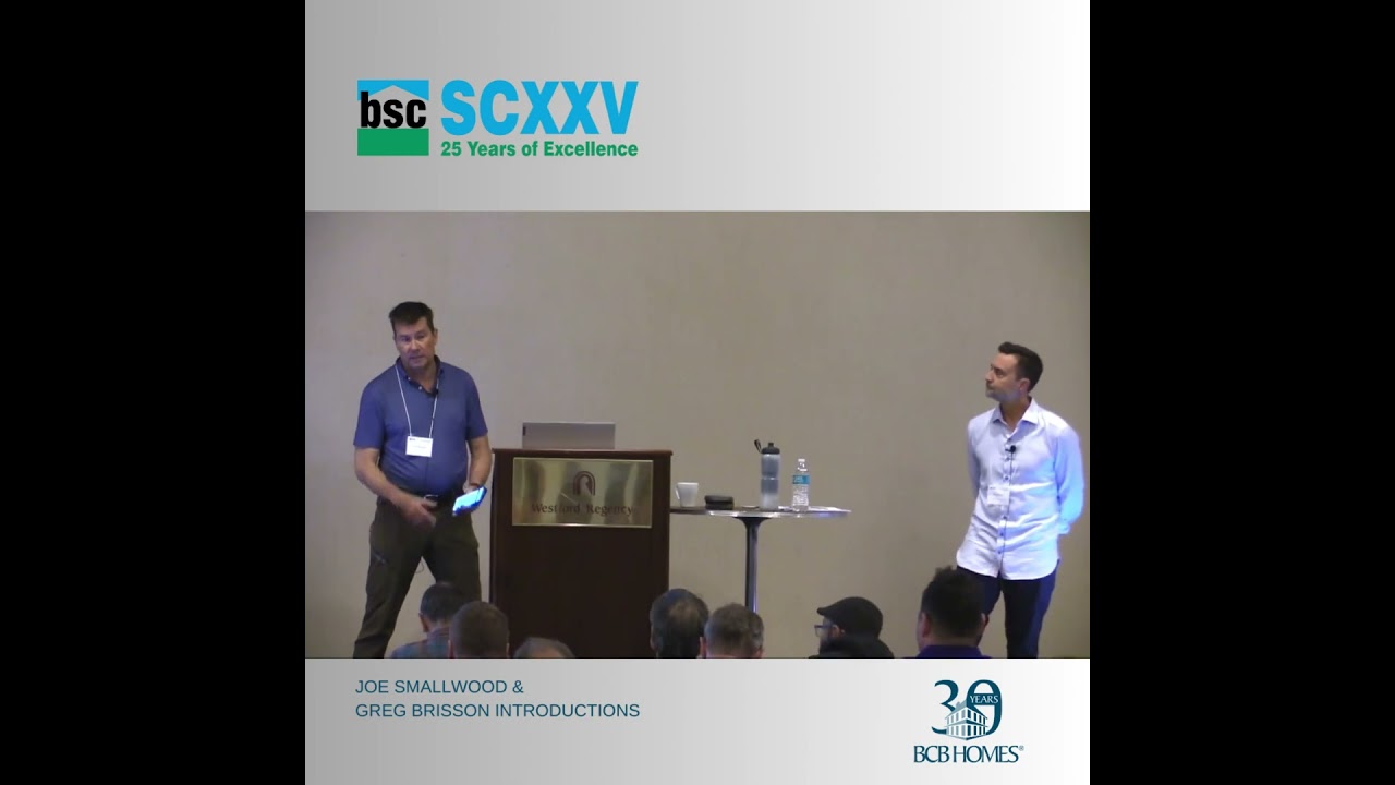 BCB Homes and Westford Symposium on Building Science 2023