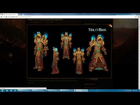 World of Warcraft - Mage Tier 13 Preview!