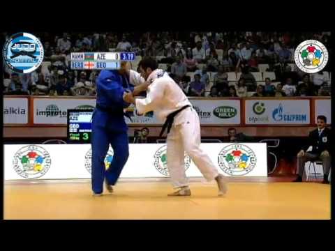 Judo Grand Prix Baku 2012 Final -100kg MAMMADOV (AZE)-BERDZENISHVILI (GEO)