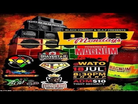 Reggae Sound System 2022 DUBPLATES SHOWCASE Shashamane Stonewall & Black Chariot  ANTIGUA