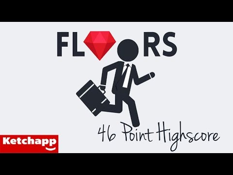 Floors by Ketchapp 46 Point Highscore Gameplay