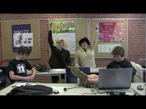 Vedbæk Skole 9.Y årgang 02 - Parodier på pigerne