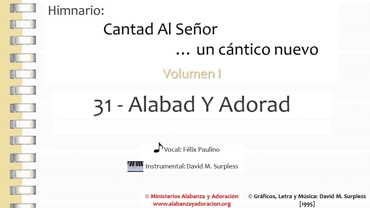 31 Alabad Y Adorad (Vocal)