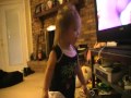 Carley Singing Along With Barney