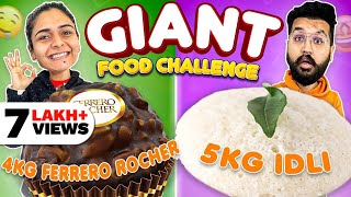 Making The World's MOST GIANT Food 😱|| Best Challenge Ever || FOODIE WE