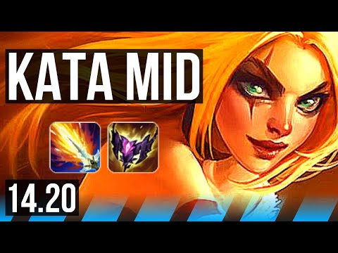KATARINA vs YONE (MID) | Penta, 12/2/0, Godlike | EUW Diamond | 14.20