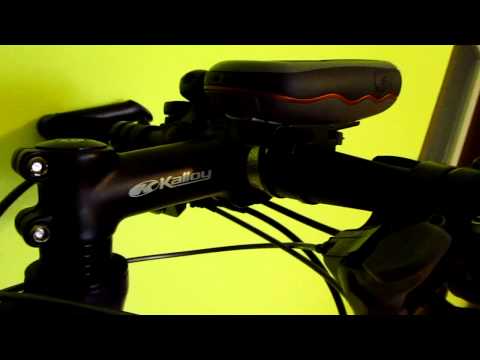 Garmin Oregon 450 on bike