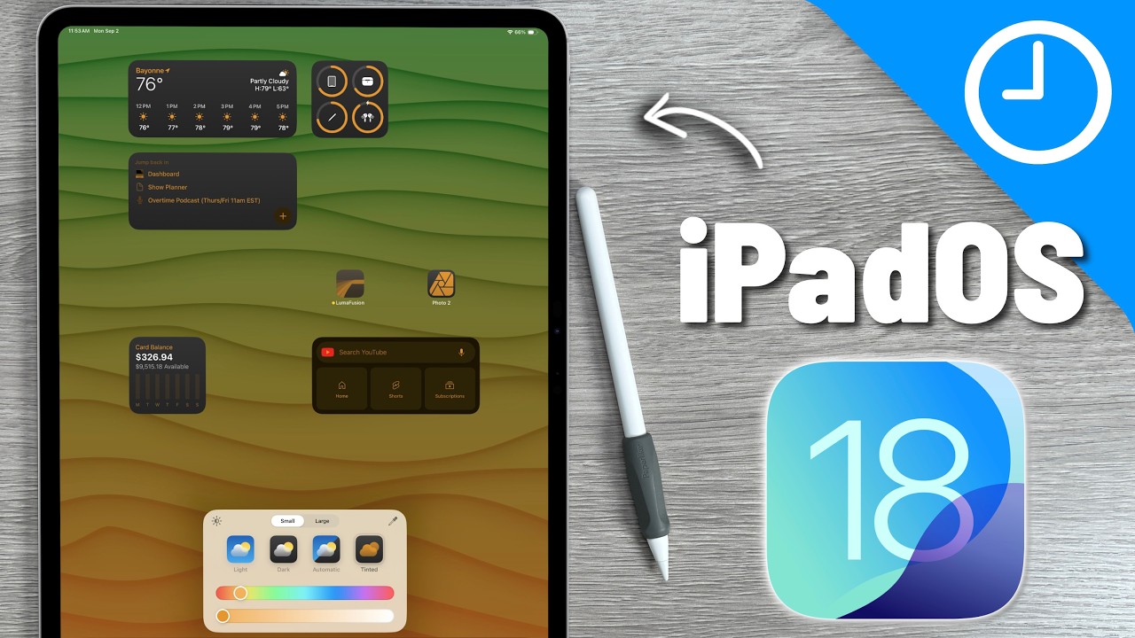 iPadOS 18: Every New Feature Explained! | A Complete Walkthrough