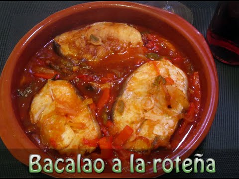 Cod Rota Style, Easy Recipe