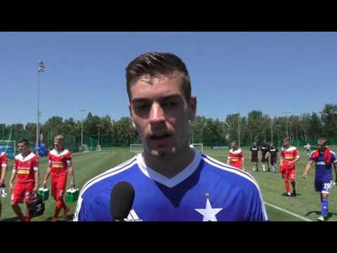 Petar Brlek po meczu z Zagłębiem Sosnowiec (29.06.2016)