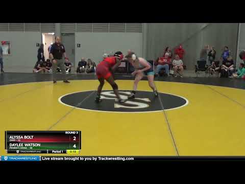 110 Lbs Round 3 (8 Team) - Alyssa Bolt, Ohio Vs Daylee Watson, Pennsylvania 30dd
