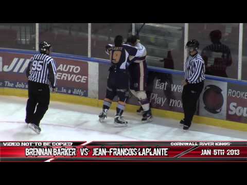 Jean-Francois Laplante vs Brennan Barker