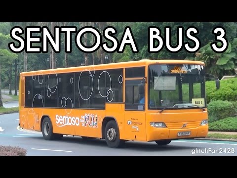 [Sentosa] (Retired) Loud ZF - PA5286P on Sentosa Bus 3 - Volvo B7RLE MKII Liannex