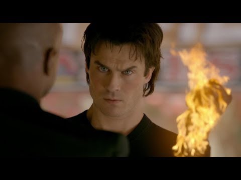 The Vampire Diaries 8x11 Cade shows he's immortal and can't die in Damon's mind