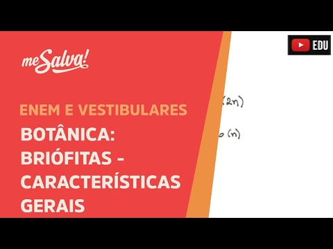 Me Salva! BOT03 - Botânica - Briófitas: Características gerais