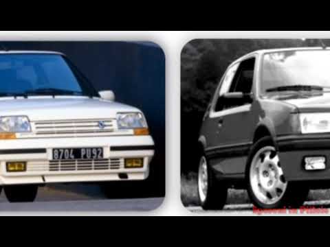 Fiat Uno Turbo i.e. Mk2 vs Renault Super 5 GT Turbo vs Peugeot 205 1.9 GTI
