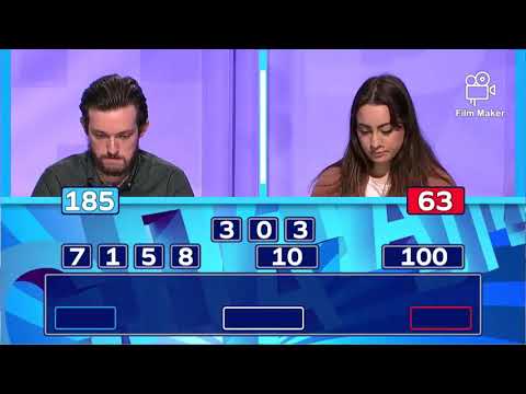 Nervozna takmičarka u slagalici