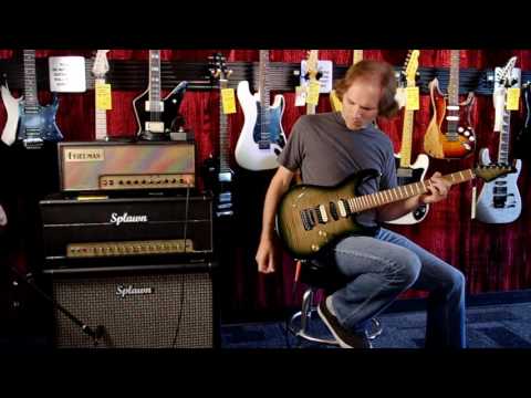 Matt's Music - Suhr Modern 1-Piece Flame Maple with Friedman Runt 50 - Chris Bryant