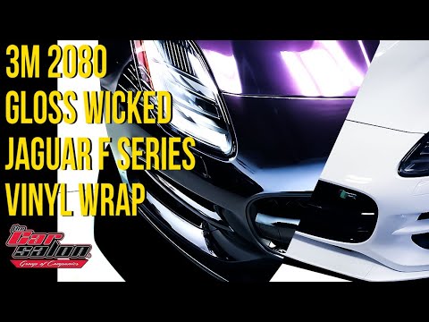 3M 2080 'Wicked' Vinyl Jaguar Wrap