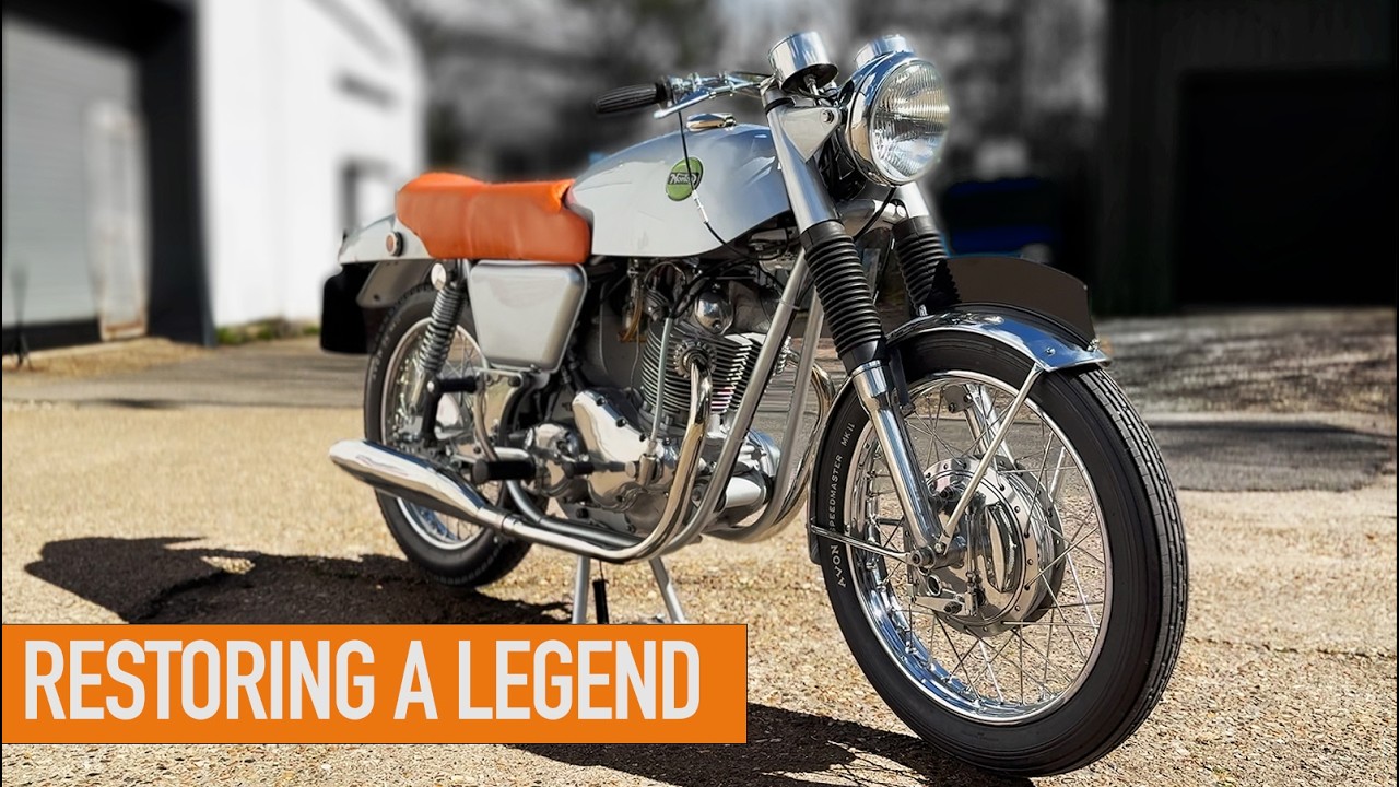 SAVED! A LOST BRITISH ICON - 1968 NORTON COMMANDO