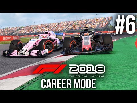 F1 2018 Career Mode Gameplay Walkthrough Part 6 - WHAT A WEIRD CRASH (Round 5)