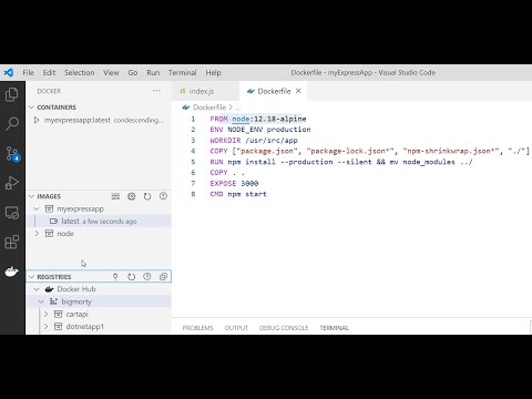 VS Code Docker Extension - Overview