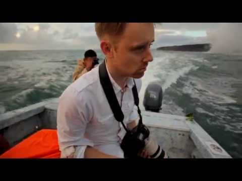 Seasick on Fishing Boat