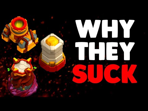 The WORST Defenses In Clash of Clans...