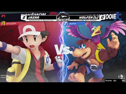 Quarantainment 32 Grand Finals - JaZaR (PKM Trainer, Lucas) Vs. Wolfen [L] (Ness, Banjo) - SSBU