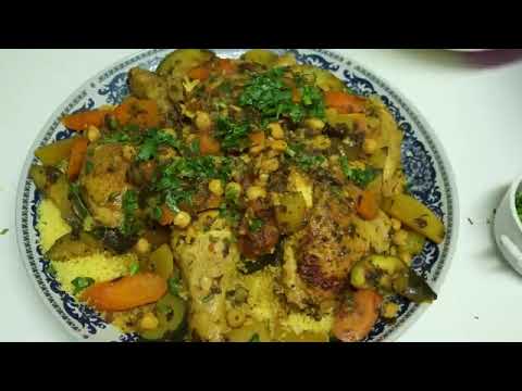 Voici une recette de couscous au poulet rapide ✔ #couscous  #poulet  #recette