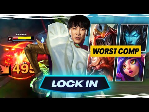 Jhin is the PERFECT adc if your solo queue comps are terrible