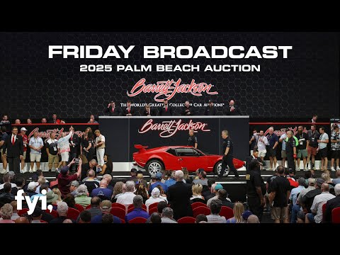 FYI Friday Broadcast Replay // Barrett-Jackson 2025 Palm Beach Auction // Friday, April 25, 2025