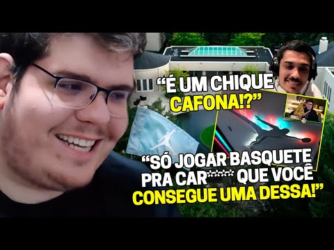 CASIMIRO REAGE: VISITANDO A MANSÃO DO MICHAEL JORDAN ft. Chico Moedas | Cortes do Casimito