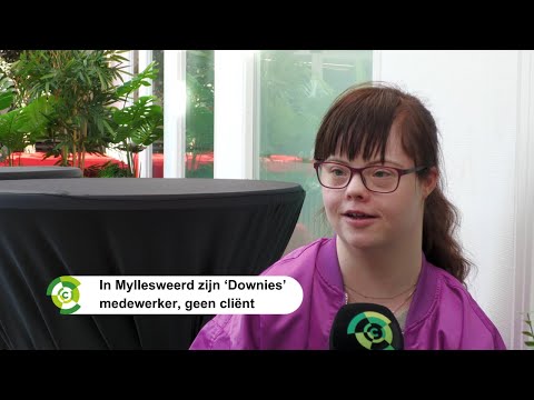 In Myllesweerd zijn mensen met Downsyndroom ‘gewoon’ medewerker in plaats van cliënt