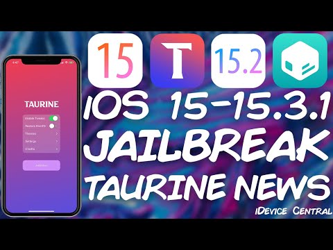iOS 15.0 - 15.3.1 JAILBREAK Announced: Taurine15 To Be RELEASED Soon (15.0 - 15.1.1 For A12+)