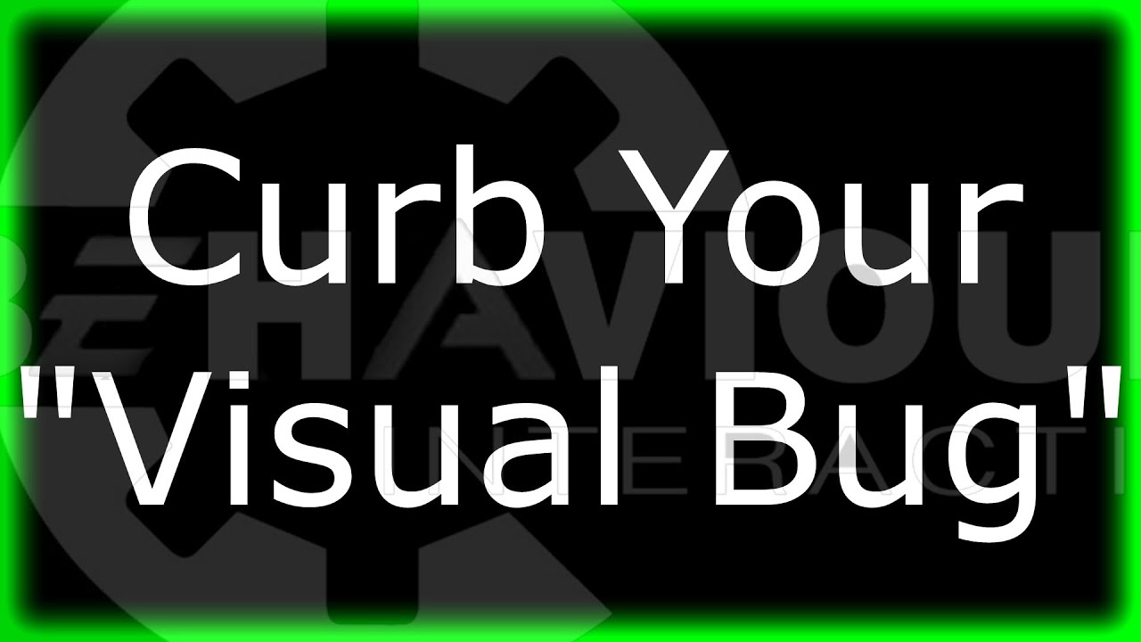 Curb Your Visual Bug BHVR | Dead By Daylight