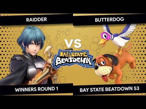 Bay State Beatdown 53 - butterdog (Duck Hunt, Sora) vs Raidder (Byleth) - Winners Round 1