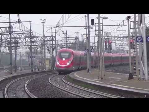 New Frecciarossa 1000 Mennea sotto la pioggia