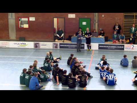 Siegerehrung Floorball Verbandsliga U15 Saison 2013/2014