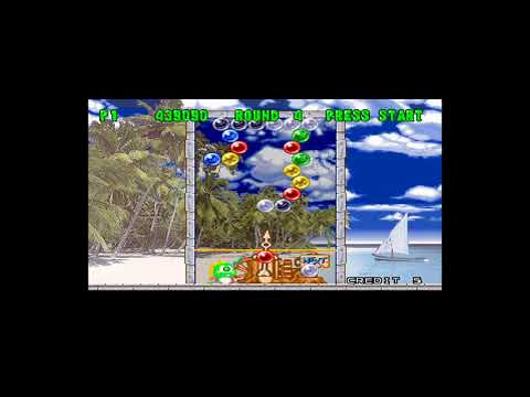 🟢 Bust A Move 2: Arcade Edition (PS1) | Gameplay HD 🎮 Classic PlayStation Puzzle Game