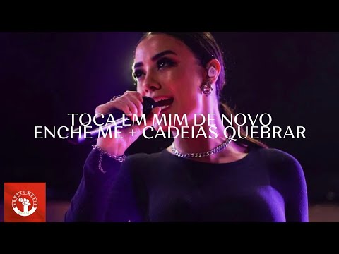Isadora Pompeo - Toca Em Mim De Novo + Enche Me + Cadeias Quebrar | Ao Vivo No Abala São José