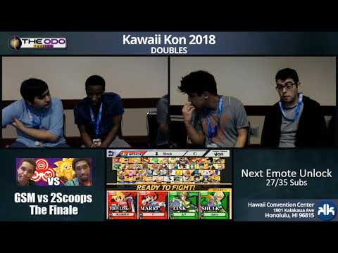 KKON18 Teams: SSB Wii U - WF - Zan + Zenyou vs Nicko + Scizor