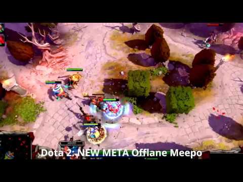 Dota 2: NEW META Offlane Meepo-Best 100 Tips For Dota 2 Heroes