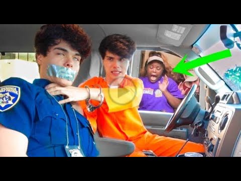 Prisoner Drive Thru Prank 2
