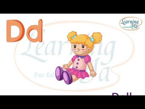 Letter-D-Joly Phonics (Dog-Desk-Doll-Duck)