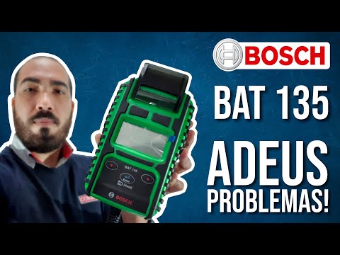 BAT 135 BOSCH Ferramenta para Teste de Bateria com Impressora Integrada