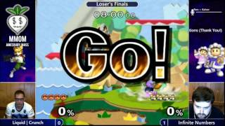 Liquid | Crunch (Fox) vs Infinite Numbers (Ice Climbers) - MMOM72 Loser's Finals