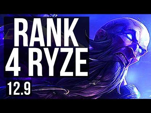 RYZE vs VEL'KOZ (MID) (DEFEAT) | Rank 4 Ryze | NA Challenger | 12.9